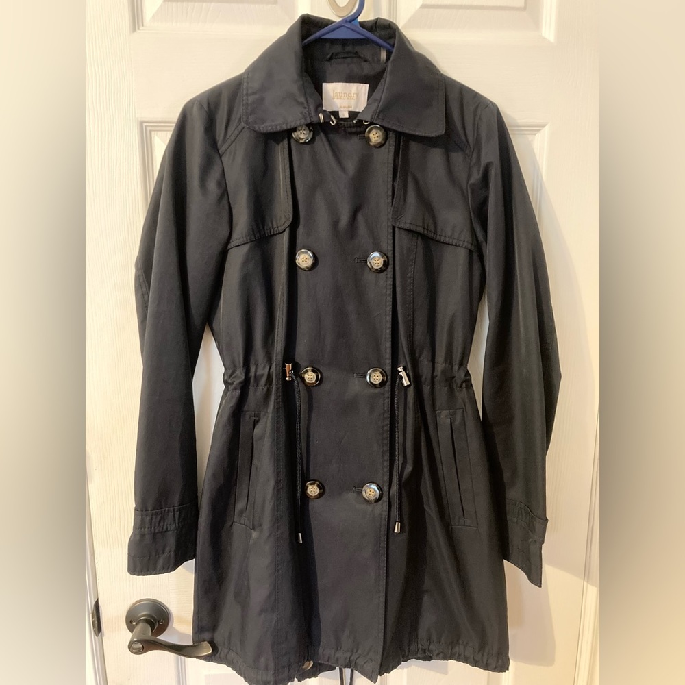 Navy trench for Spring